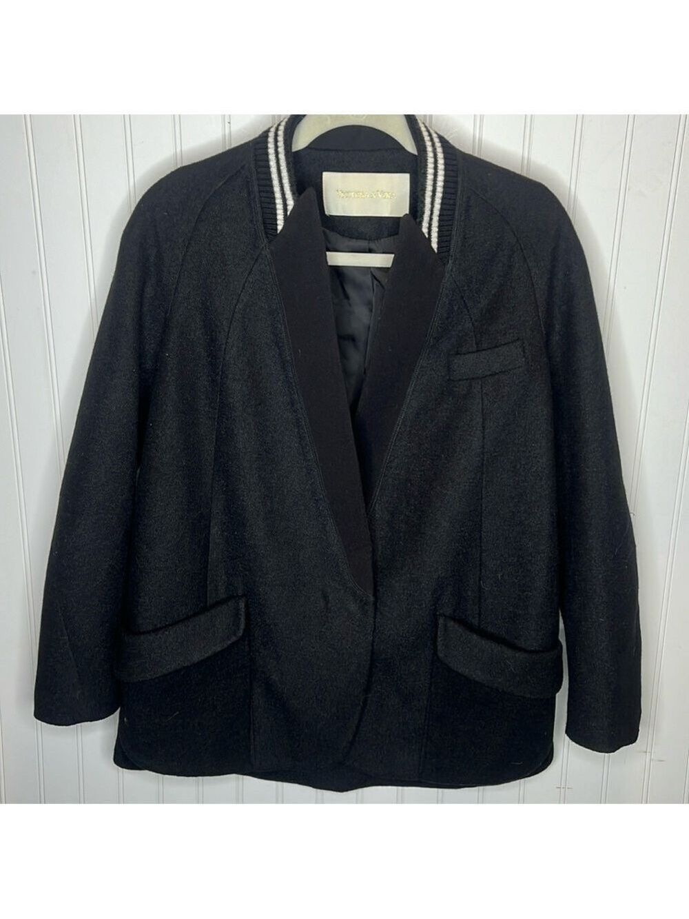 Wool Varsity Jacket Size Medium